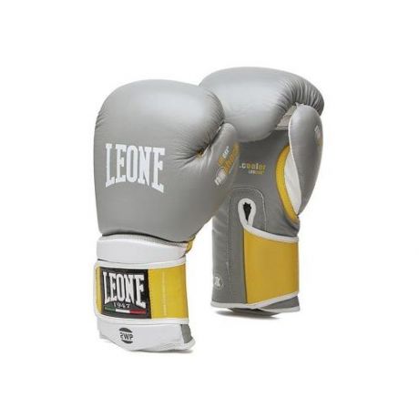Боксерские перчатки Leone 1947 IL TECNICO GN013 Light Grey (16 унций)