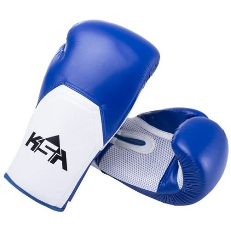 Перчатки боксёрские KSA Scorpio Blue, к/з, 12 oz