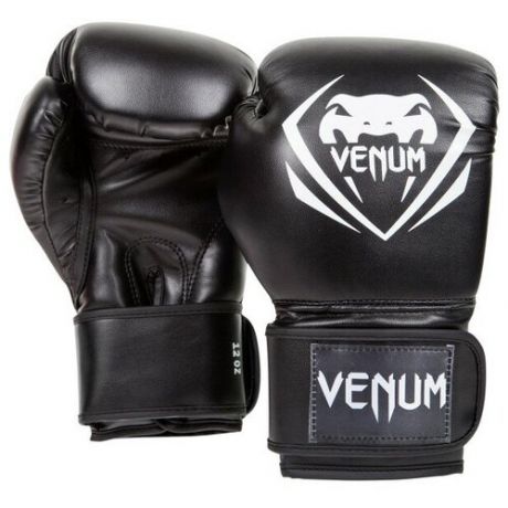 Перчатки боксерские Venum Contender Black 8 унций