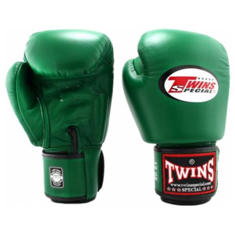 Боксерские перчатки Twins BGVL-3 Зелёные (12 унций)