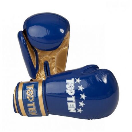 Top Ten боксерские тренировочные перчатки синие Champion