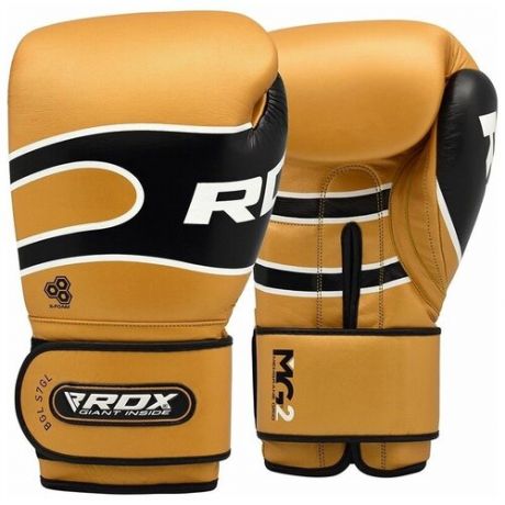 Боксерские тренировочные перчатки Rdx Pro S7 Golden