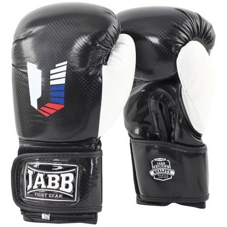 Перчатки боксиск. кожа) Jabb JE-4078/US 48 черный/белый 12ун.