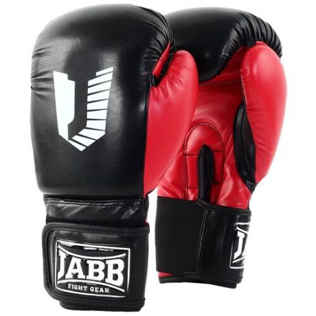 Перчатки бокс.(иск.кожа) Jabb JE-4056/Eu 56 черный/красный 8ун.