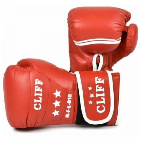 Перчатки боксерские CLIFF ANTIGUE MICROFIBER, красные, 8 (oz)