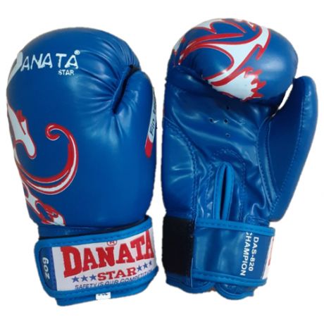 Боксерские перчатки Danata Star Champion 6 oz красные