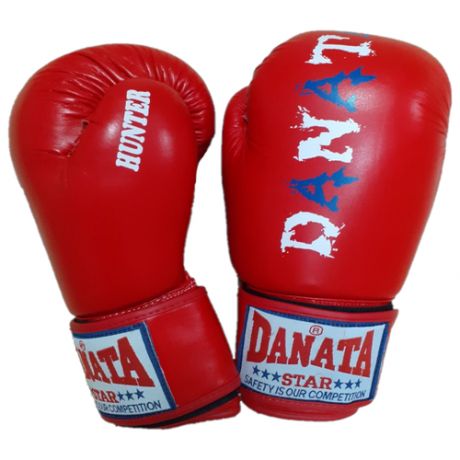 Боксерские перчатки из натуральной кожи Danata Star Hunter 10 oz синие
