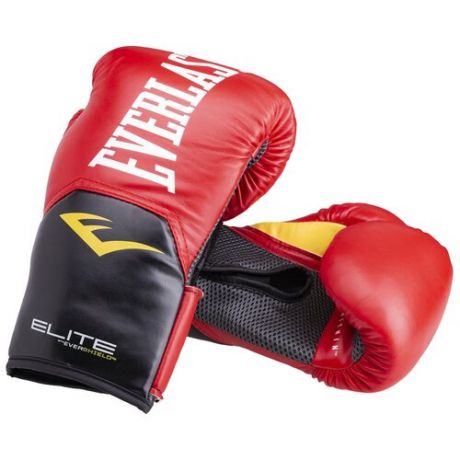 Боксерские перчатки Everlast Elite ProStyle красный 16 oz