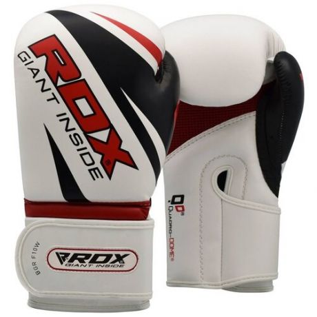 Боксерские перчатки RDX F10 белый 12 oz