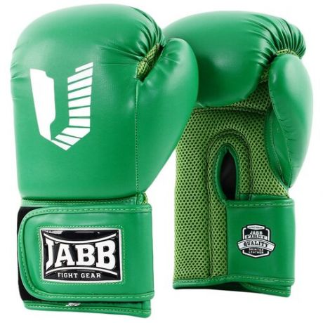 Перчатки боксерские "Jabb. JE-4056/Eu Air 56", зеленые, 8 унций