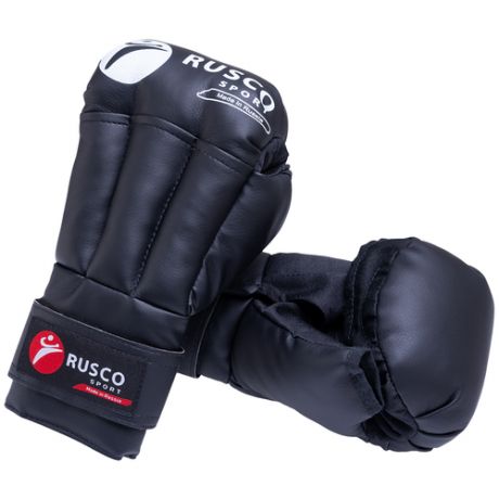 Перчатки для рукопашного боя, Rusco к/з, черный размер 10
