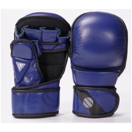 Перчатки тренировочные FIREICE ММА UFC, синие, FLEX (XS)
