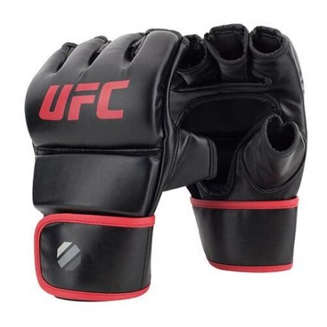 Тренировочные перчатки UFC Fitness для MMA черный S/M 6 oz