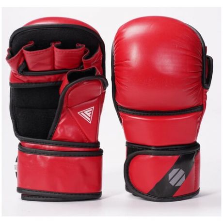 Перчатки тренировочные FIREICE ММА UFC, красные, FLEX (L)