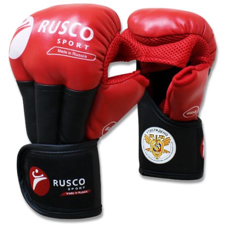 Перчатки для рукопашного боя RUSCO SPORT PRO 8 OZ красный