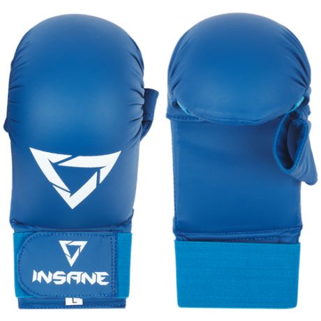 Накладки для карате с защитой пальца Insane Scorpio, пу, синий размер S