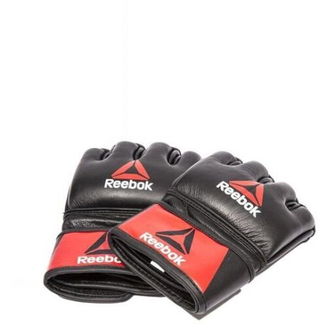 Перчатки для Mma Reebok Combat Leather Glove черные