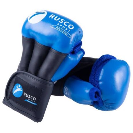 Профессиональные перчатки RUSCO SPORT PRO для рукопашного боя синий 8 oz