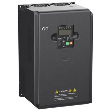 ONI Преобразователь частоты A150 380В 3ф 11кВт 25А встроенный торм. модуль ONI A150-33-11T