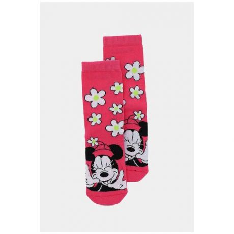 Утепленные носки Minnie Mouse, 1 пара Original Marines DBPCL076F Розовый 16-18