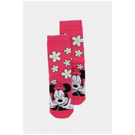 Утепленные носки Minnie Mouse, 1 пара Original Marines DBPCL076F Розовый 18-21