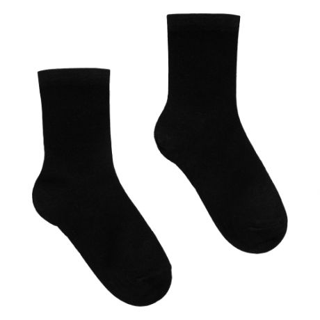 Носки детские, цвет чёрный, размер 24