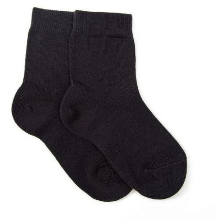 Носки детские, цвет тёмно-серый, размер 20-22