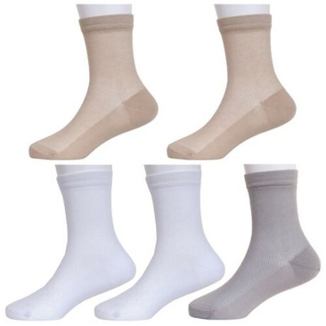 Комплект из 5 пар детских носков LORENZLine микс 2, размер 16-18