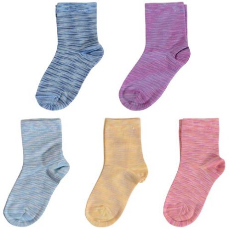 Комплект из 5 пар детских носков LORENZLine микс 2, размер 16-18