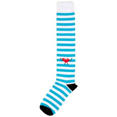 St. Friday Socks - Гольфы в синюю полоску 34-37