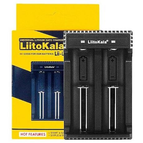 Зарядное устройство LiitoKala Lii-L2 для Li-ion аккумуляторов / Двухканальное зарядное устройство / Зарядник для аккумулятора