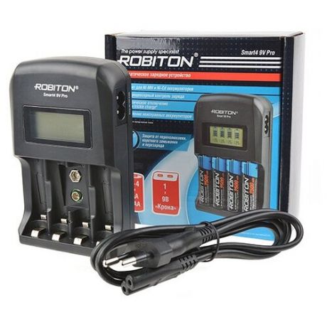Зарядное устройство ROBITON Smart4 9V Pro