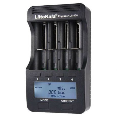 Зарядное устройство Liitokala Engineer LII-500 зарядка для ячеек 18650, AA, AAA и др.