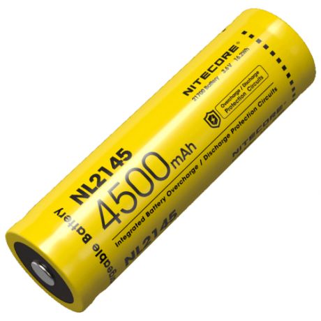 Аккумулятор Nitecore , 21700, Li-Ion 4500mAh (NL2145)