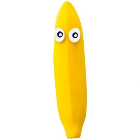 Игрушка-мялка HTI Очумелый банан желтый