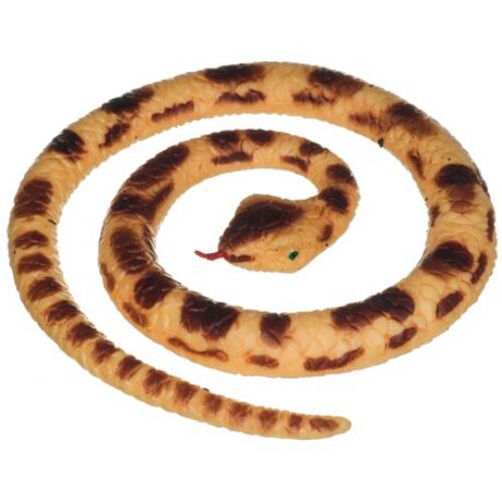 Игрушка-мялка BONDIBON Тянучка Мини-змейка (ВВ4276) бежевый/коричневый