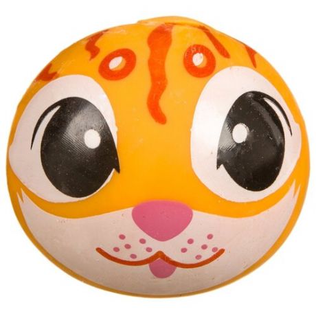Игрушка-мялка BONDIBON Глазки Котик (ВВ3585) рыжий