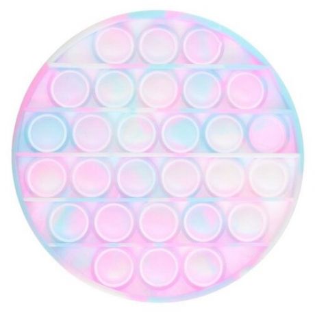 Market-Space Антистресс игрушка «Вечная пупырка», круг, трехцветный, микс