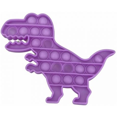 Pop It, вечная пупырка антистресс, развивающая игрушка-фиджет, динозаврик, 17 х 12 х 1,5 см