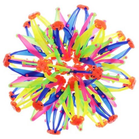 Игрушка в виде шара-трансформера, пластик, 14см, разноцветная