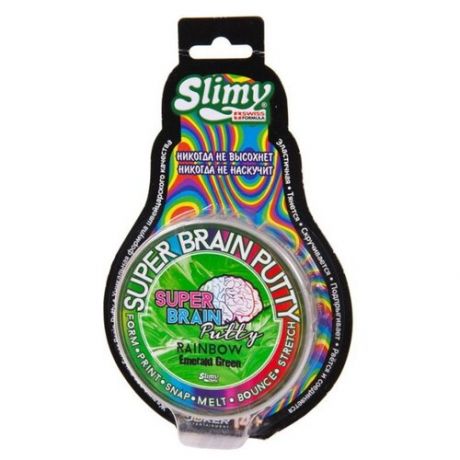 Жвачка для рук "Super Brain Putty", серия "Радуга", 5 цветов в ассортименте, 75 гр.