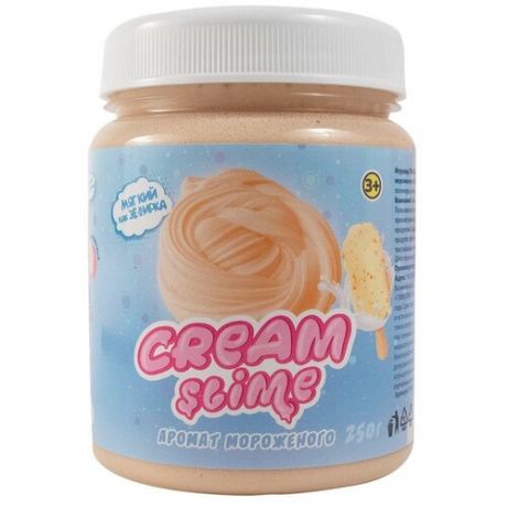 Слайм SLIME Cream аромат мороженого (SF02-I) бежевый