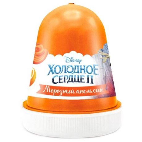 Слайм Дисней Флаффи "Морозный апельсин" оранжевый KIKI (Кики) DSF08