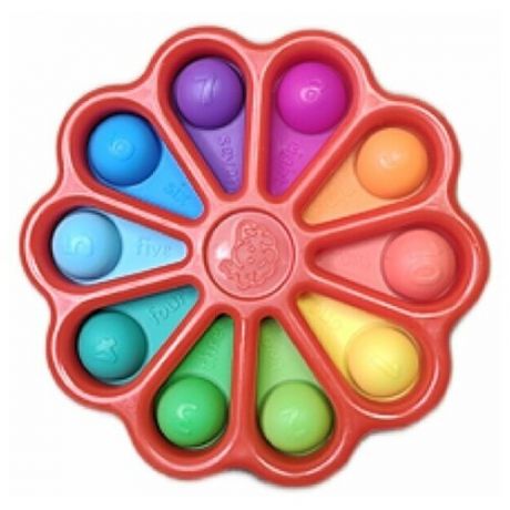 Simple Dimple /POP IT / вечная пупырка антистресс / Поп ит /Симпл Димпл/ Цветок/ Разноцветный/ Развивающие игрушки для малышей / Push Pop Bubble