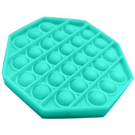 Тактильная сенсорная игрушка- антистресс Pop It восьмиугольник (Светло - зеленая)