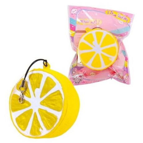 Игрушка-мялка Kawaii Crush Лимон SQ-87 желтый