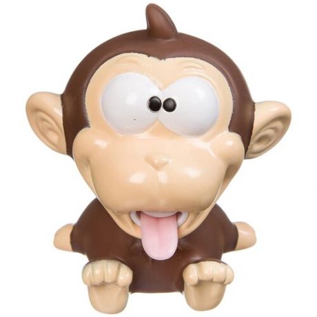 Игрушка-мялка BONDIBON Покажи язык коричневая собака