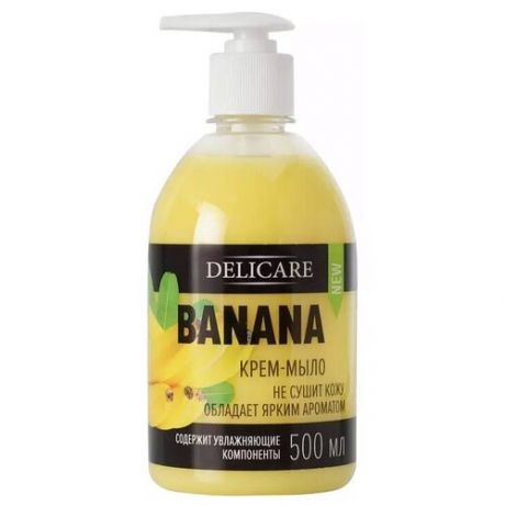 Delicare Крем-мыло жидкое Банан, 500 мл