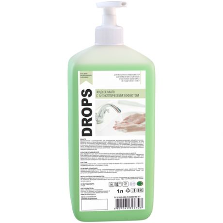Italmas Professional Cleaning Мыло жидкое С антисептическим эффектом Drops, 5 л
