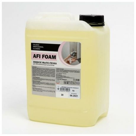 Мыло- пенка жидкое для настенных пенообразующих дозаторов IPC Afi Foam 5 л 7368518